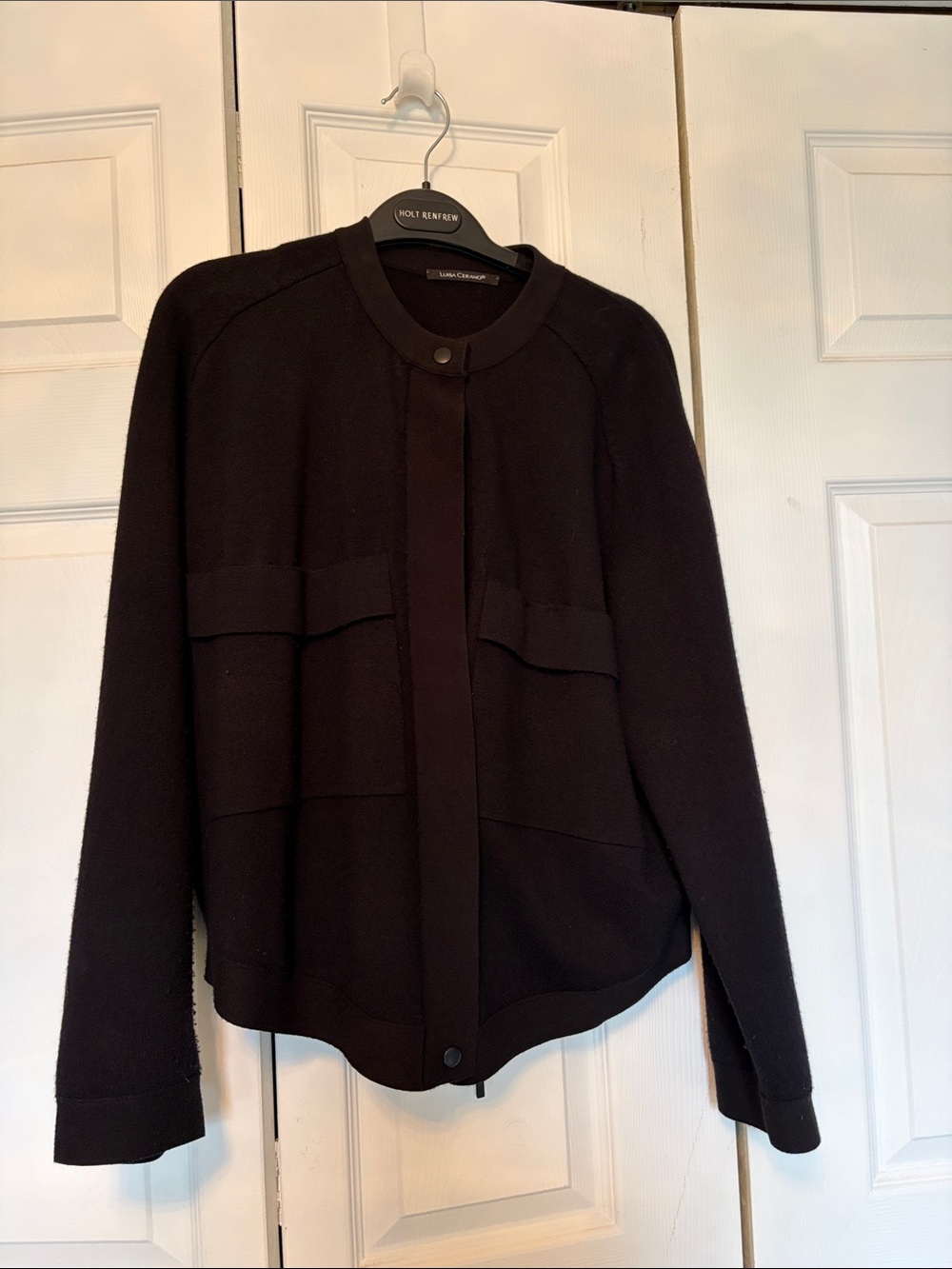 Luisa Cerano Merino wool blend jacket. (10)